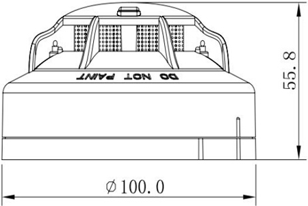JTFB-GOF-TX6122點型復(fù)合式感煙感溫火災(zāi)探測器